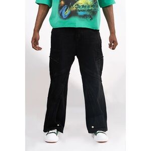 BAGGY BLACK WATSON DENIM PANTS